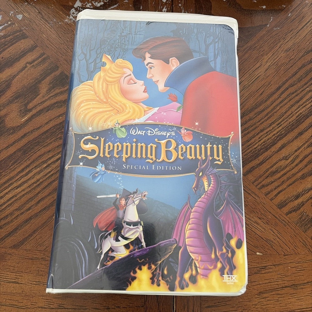 Sleeping Beauty Disney Clamshell VHS Tape
